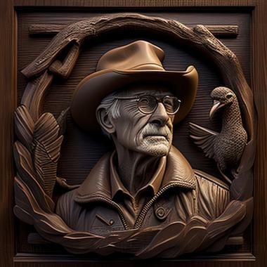 3D model Harry Anderson American artist (STL)